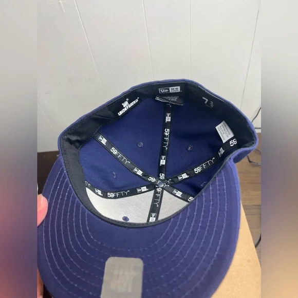 Undefeated baseball hat size 7 and 3/8 - Picture 4 of 6